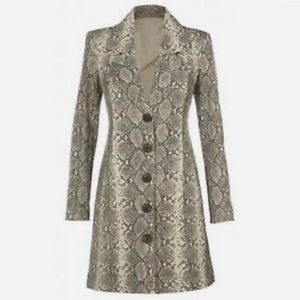 Faux Snake Skin Cabi Jacket